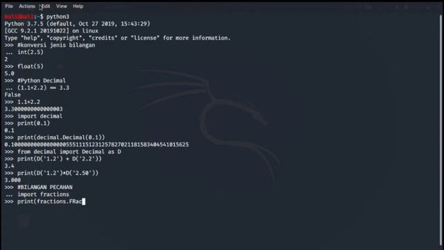 Konversi Bilangan Float & Integer | Tutorial Python Bahasa Indonesia смотреть онлайн