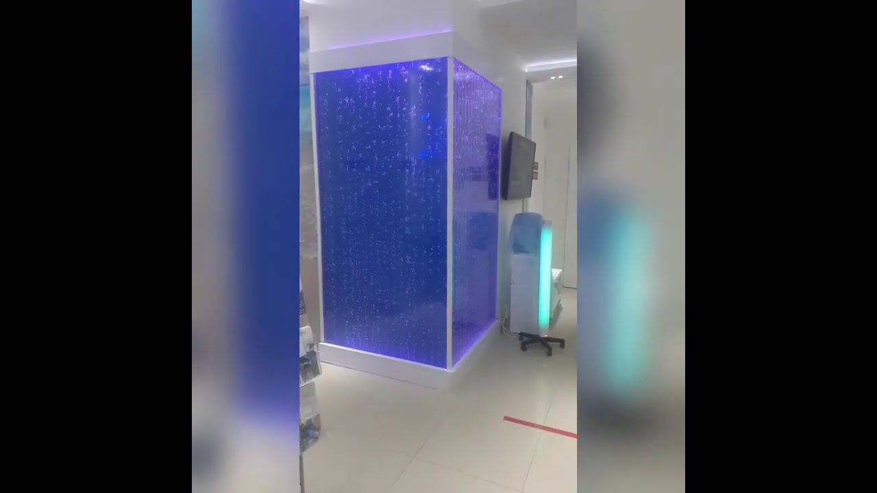 Пузырьковые панели в качестве отделки угла смотреть онлайн