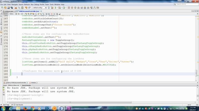 JavaFX adding a Spinner смотреть онлайн