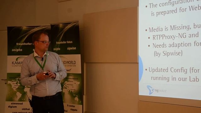 Kamailio World 2014 - Carsten Bock - IMS and WebRTC смотреть онлайн