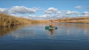 Ловля рака осенью на новый вид раколовок. 2018