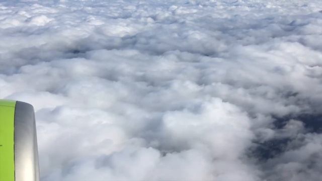 Полет и посадка аэропорт Домодедово на самолете Airbus A320 - S7 Airlines смотреть онлайн