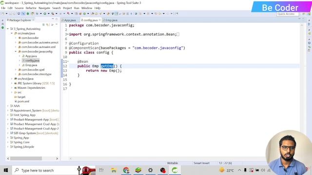 #17 Spring Configuration Java Annotation Based |Remove Xml Configuration |Spring Framework Tutorial смотреть онлайн