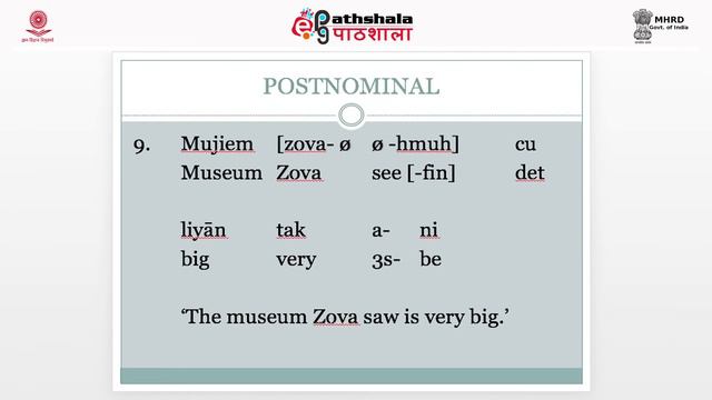 Lings P13 M24 Noun Modification in Tibeto Burman Part 1 смотреть онлайн