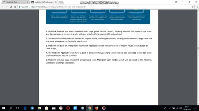 MOBILINK-COIN (MBX) ICO Review (TR) смотреть онлайн