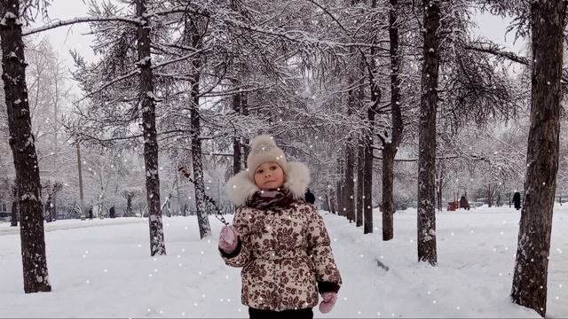 "Зимняя сказка" А.Васильченко. Наизусть читает Львова Е.А. (фоном Моцарт для малышей) смотреть онлайн