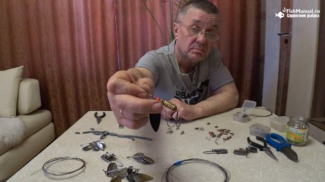 Делаем блесну-вертушку своими руками. Лучшие приманки для ловли окуня и щуки с берега. смотреть онлайн