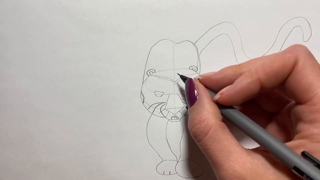 Как нарисовать Тигра/Простые рисунки из простых линий смотреть онлайн