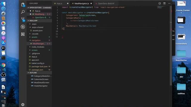Creating Stack Navigation in React Native смотреть онлайн