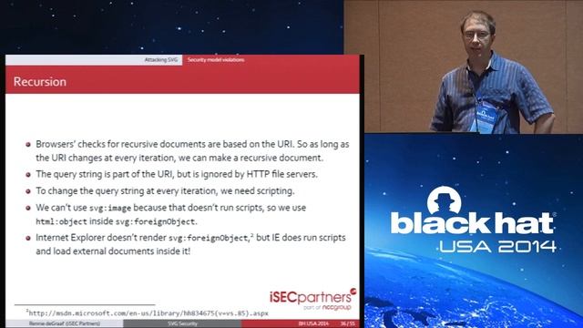 SVG: Exploiting Browsers without Image Parsing Bugs смотреть онлайн