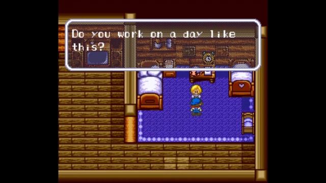 Harvest Moon (SNES) - Eve (Events, Dialogue, Marriage) смотреть онлайн