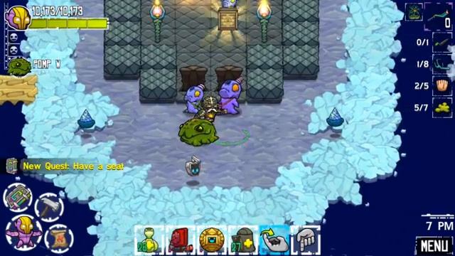 ANTLERHOOF TROWEL- Прохождение игры Crashlands на андроид #25 смотреть онлайн