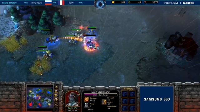 WCG 2019 GF | Warcraft 3 Group Stage | mTw-HawK vs SyDe смотреть онлайн
