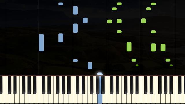 GREENSLEEVES - Piano Tutorial смотреть онлайн