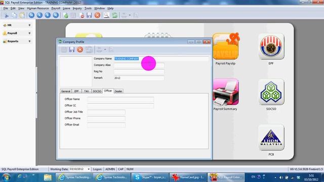 P002 Company Profile And Product Registration - SQL Payroll Software смотреть онлайн