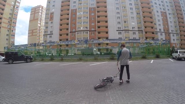 [O|S] How to 180 bunny hop BMX - Как сделать банни-хоп 180 на BMX #2 смотреть онлайн