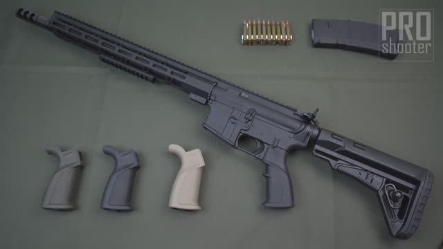 Рукоять на AR-15 с бобровым хвостом, DLG Tactical смотреть онлайн