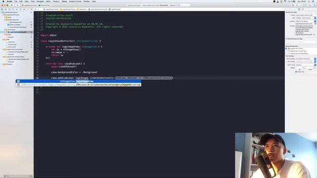 Beautiful Login Screen Tutorial w/ Firebase (SWIFT 4.2) | Part 2: Adding Our Logo смотреть онлайн