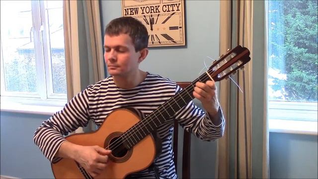 Notre Dame de Paris - The birds they put in cages on Classical Guitar смотреть онлайн