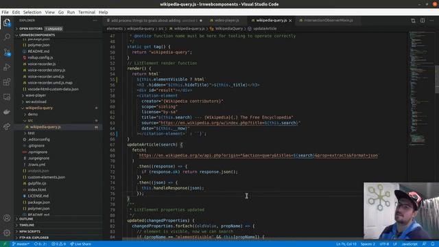 Using IntersectionObserverMixin to make an ultra performant wikipedia-query web component смотреть онлайн