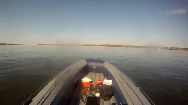 Ямаха 3 с лодкой флагман ДК390игла. смотреть онлайн