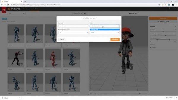 11. unreal engine 4 уроки для новичков - Разбор на русском (Создаем персонажа с mixamo.com)