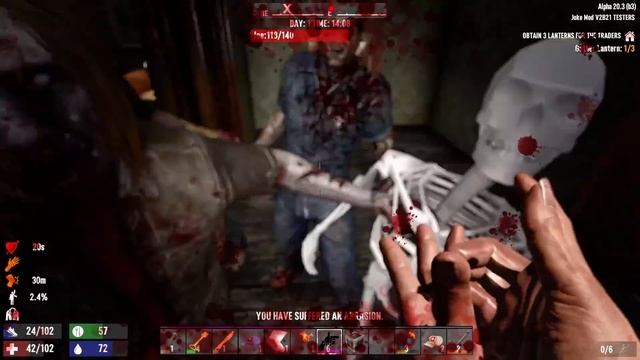 Surviving Day One... Again! - Joke Mod - 7 Days To Die (Alpha 20) смотреть онлайн