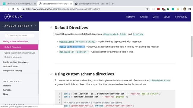 Dynamic GraphQL Queries and the Skip Directive смотреть онлайн