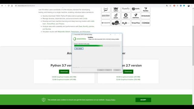 Instalação do Anaconda com Python 3.7 смотреть онлайн