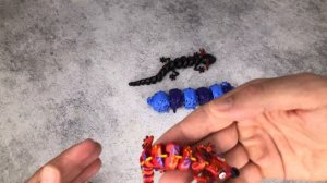 Обзор подвижных игрушек на 3д принтере