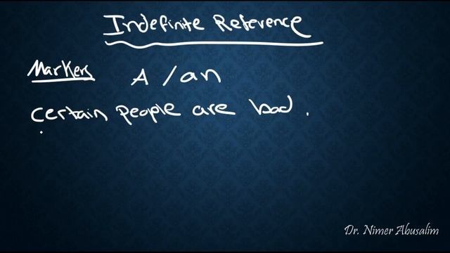 SEMANTICS-12: Types of Reference смотреть онлайн