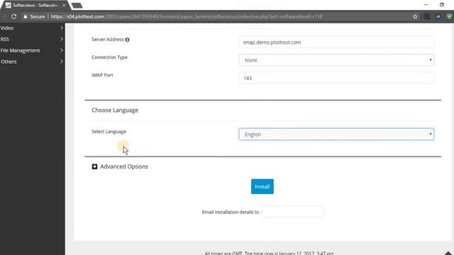 How to install Roundcube from cPanel with Softaculous смотреть онлайн