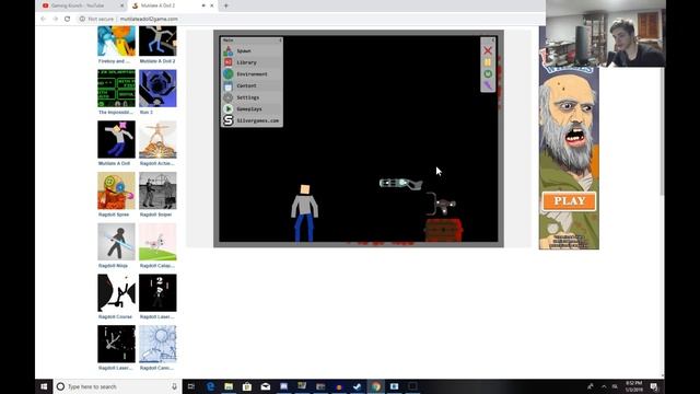 KRUNCH PLAYING GRUESOME GAMES! Mutilate A Doll 2 смотреть онлайн