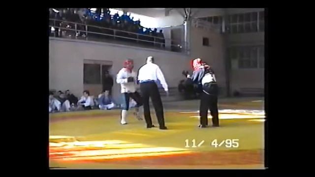 1995 г. Рукопашный бой в школе милиции. ТАТК Тучково. смотреть онлайн