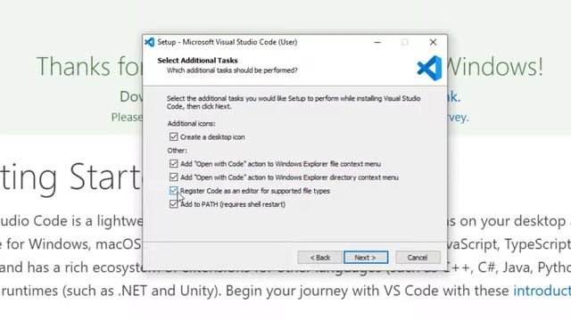 Installing Visual Studio Code on Windows 10 смотреть онлайн