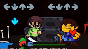 Friday Night Funkin' - V.S. No More Deals Chara Mod - FNF Mod