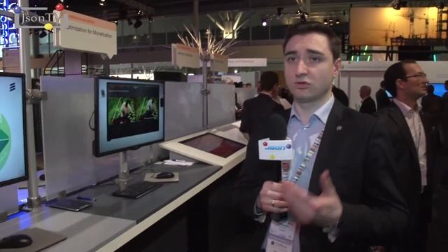 MWC-2014 - Konstantin Buryhin - Ericsson booth: TV 1 - Json TV смотреть онлайн