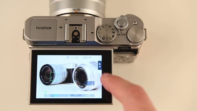 Фокусировка и съёмка тапом по экрану на Fujifilm X-A3 смотреть онлайн