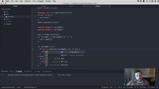 Building a Golang SSH client смотреть онлайн