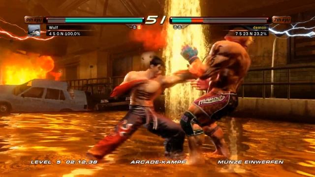 Tekken 6 Gameplay Arcade-Battle (Xbox 360) - Jin Kazama смотреть онлайн