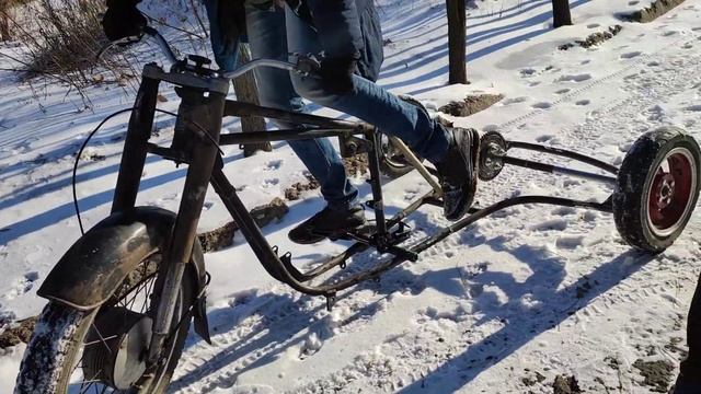 Катаемся на дрифт-трайке (недоделаном) смотреть онлайн
