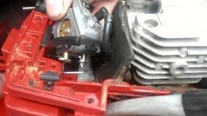 Замена карбюратора в бензопиле