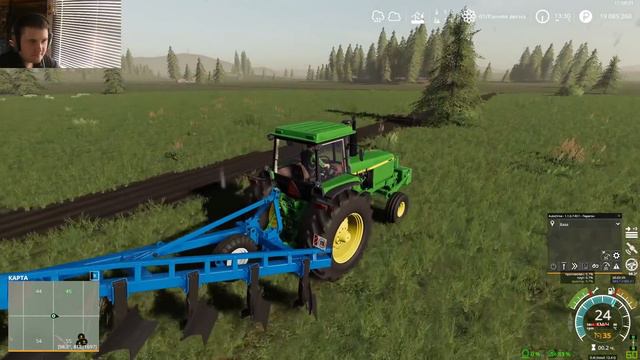 Farming Simulator 19 No Man's Land - Создание своего поля #2 смотреть онлайн