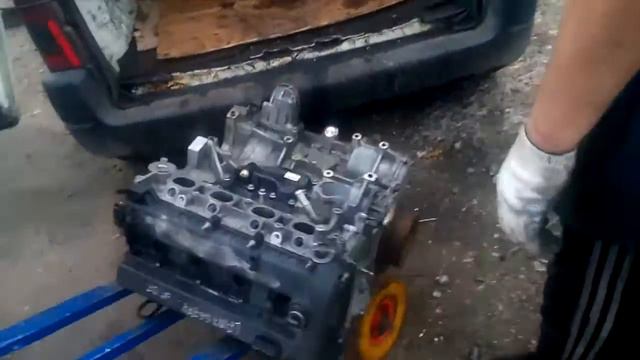 Отгрузка контрактного двигателя LF 2 0 Mazda 12 09 16 смотреть онлайн