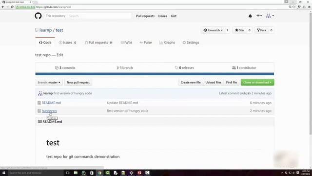 Git Tutorial 4 Basic Commands add, commit, push YouTube смотреть онлайн