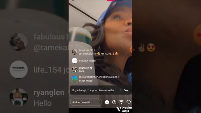 Tameka Foster live talks about her sons football game and how important her sons are to her смотреть онлайн