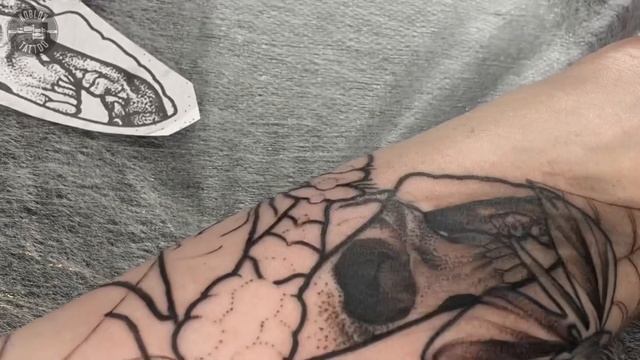 Випшейдин и Дотворк,соединение стайлаков! Берите на заметку!#обучениетату #tattoo смотреть онлайн