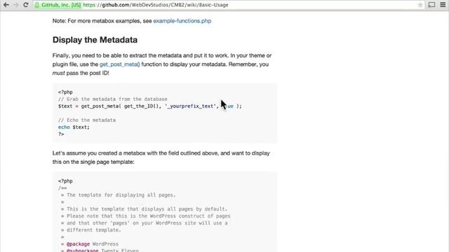 How to Add and Display Fields from a WordPress Metabox смотреть онлайн