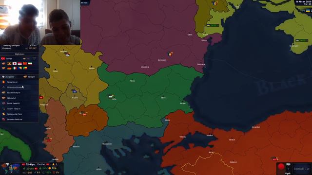 Age of History II Türkiye-Ukrayna 1.bölüm Multiplayer смотреть онлайн