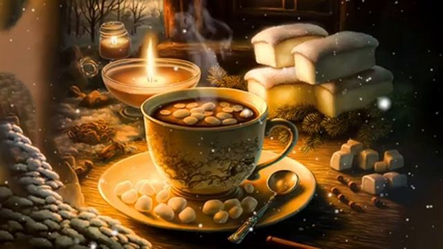счастливого рождества джаз ? Музыка зимнего кофе и фортепиано босса-нова в декабре до хорошего дня смотреть онлайн